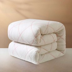 퀼트 목화솜 이불 퀸 Q 두꺼운 겨울 요 면 솜 5근, 3근