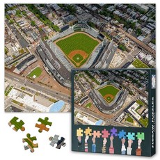 해외 TUMOVO 성인용 퍼즐 1000피스 시애틀 매리너스 스타디움 Safeco 필드 직소 교육용 재미있는 게임 또는 장로 친구를 위한 장난감 50.8 x 68.6cm20 27, 아트워크-30.