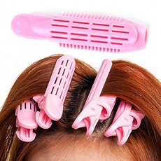 풍성한 볼륨 뿌리집게 대왕 앞머리 헤어롤, 상세페이지 참조, 1) 뿌리볼륨집게 A타입 퍼플
