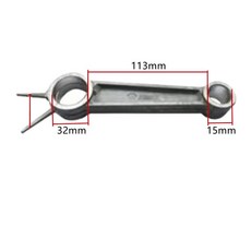 알루미늄 합금 보어 연결 압축기 링크 로드 공기
