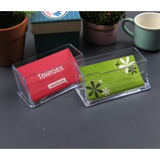 아크릴 명함꽂이 데스크용 사무실 정리용품