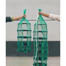 굴 가리비 양식 그물 조개 케이지 망, 4칸 5.2 구멍