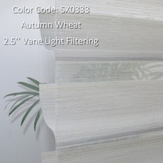 SmartMatters 샹그릴라 블라인드 넓은 베인 주야간 얼룩말 롤러 쉐이드 거실 침실 슬라이딩 도어 맞춤형 공지사항