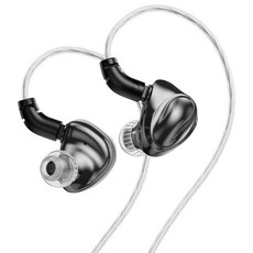 TRN 돌핀 Dolphin LCP 드라이버 유선 인이어 이어폰, 메탈, 4.4mm