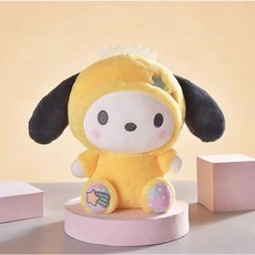 파자마 입은 산리오 인형, 1개, 포차코, 25cm