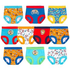 Paw Patrol 남아용 용 배변 훈련 바지 및 스타터 키트 스티커 추적 차트 포함 사이즈 18m 2t 3t 4t 트레이닝 팬츠 10팩 128801
