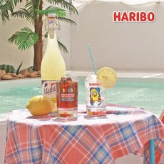 하리보 투명컵, PINK, 1개, 200ml