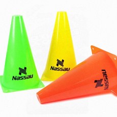 민첩성 10p 훈련용콘 축구 농구 드리블 체육수업 장애물 미니 고깔콘, 오렌지