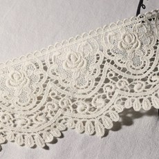 로즈캐슬 10색 9cm x 90cm 케미컬 레이스, 광목 9cm x 320cm