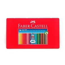 輝柏 Faber-Castell 2001 握得住三角筆桿 36色水彩色鉛筆 德國製造 兒童安全無毒 輕鬆掌握 激發創意, 1個