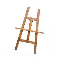 나무이젤 90cm 1개입 미술보조용품 접이식 디스플레이이젤