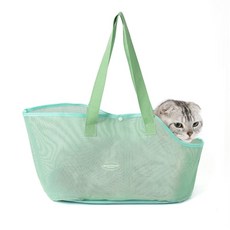 무한스토리 반려동물 메쉬이동가방 고양이케리어