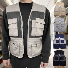 매쉬 작업 조끼 쿨조끼 낚시조끼 냉방조끼 메쉬조끼 등산용조끼 얼음조끼