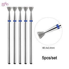 네일 드릴 비트 큐티클 매니큐어 전기 로터리 살롱 밀링 커터, 1개, 2. TP-N035RD-M