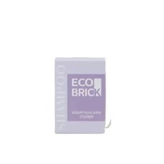 에코브릭 약산성 샴푸바 스쿠알란고체 비누 고압축 헤어 머리 스쿠, 1개