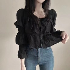댄스복 아랑고고 블라우스 화려한 살사 단체복 상의 라틴 라인 셔츠 공연 바차타