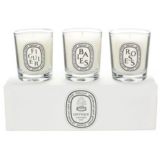 Diptyque 迷你蠟燭探索套裝 (Baies, 白色