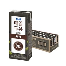 매일두유 검은콩 식물성단백질 두유 190ml 24팩, 24개