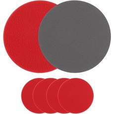 파티킬 볼링 샌딩 패드 6팩 P1500 연마 그리츠 키트 볼 표면 샤미 시소 다양한 질감의 볼을 위한