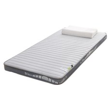 母嬰級面料乳膠記憶棉床墊 條紋灰 9公分厚 健康裸睡舒適