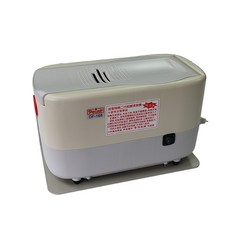 波音特DF-168第二代板擦清潔機，快速清潔粉筆灰，適用於學校辦公室, 白色