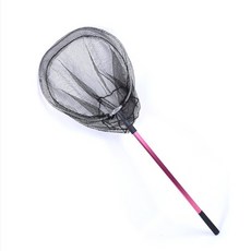 VA 레드 일자 육각 3절 178CM 바다 갯바위 뜰채