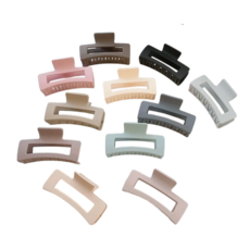 簡約啞光大腸髮夾 多色髮飾