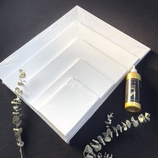 金羽毛 FLUID ART 造型畫布, 20*30 cm(超商最多35個), 1個, 2030號