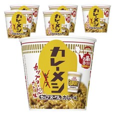 NISSIN 日清 咖哩飯杯麵咖哩味, 6個, 103g