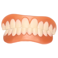 instant smile 第四代矽膠假牙貼片, 肉色, 1個