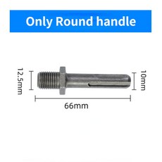 32/42/50MM 장작 분배기 기계 드릴 비트 우드 콘 펀치 드라이버 스퀘어/라운드/육각 섕크 분할 드릴링 도구, 1개