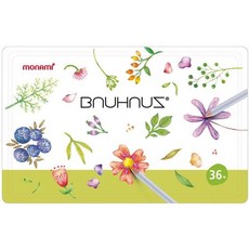 모나미 바우하우스 색연필 36색