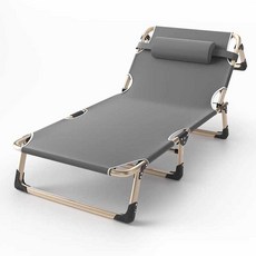 접이식경량 야전침대 1인용 야외 간이 인용 캠핑용 경량 텐트, 3. 오늘특가 원형 회색+친피부 매트, 1, 상세페이지 참고