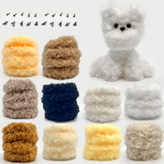 안전한 모루인형 만들기 DIY 철사 꼬질이 10개 세트, 10세트, 모든 성별, 푹신모루