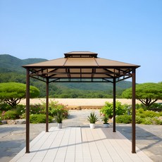 아브텐 특수패널 파고라 정자 원두막 차양 조립식, 2.5x3M