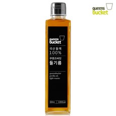 쿠엔즈버킷 국산 들깨 100% 저온압착 들기름, 300ml, 1개