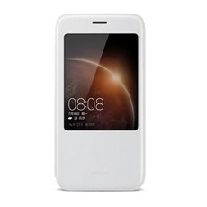HUAWEI 華為 G8 智能感應皮套, 白色, 1個