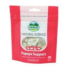 oxbow 옥스보우 네추럴 사이언스 파파야 10p 소분 소동물영양제, 1개