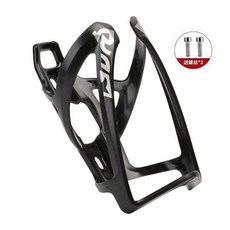 自行車水壺架 運動水壺 擠壓式水杯 公路車 山地車 水杯架 騎行單車配件, 高韌性水壺架-黑色-送螺絲, 1個