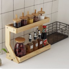 식탁선반 양념선반 원목 폭좁은 작은 미니 선반