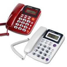 (태경IDS) 발신자 정보표시 유선전화기 화이트 단품 (TK-500)