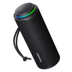 Tronsmart T8 휴대용 무선 블루투스 스피커 40W 캠핑용 LED IPX7방수 야외용 18시간재생, 블랙