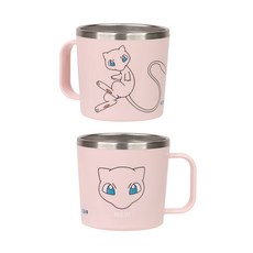 LILFANT 260ml 不鏽鋼水杯 夢幻 寶可夢兒童水杯, 1個