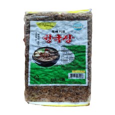 (무)(냉장)청국장(뚝배기 2kg)X3개, 2kg