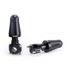 범용 오토바이 수정 된 떨어지는 보호 바디 프레임 슬라이더 충돌 방지 장치 클램프 마운트 Anti-Fall Rod, 06 28-33mm A BK 1Pair