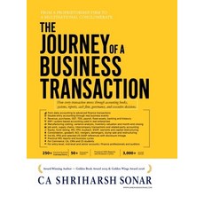 (英文圖書)The Journey of a Business Transaction: How Every Transaction Moves Through Accou... 精裝版, Notion Press, 英文