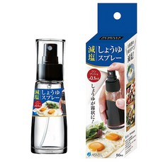 ASVEL 噴霧玻璃罐50ml 醬油罐 調味罐 醬料罐 露營 野炊《屋外生活》, 1個