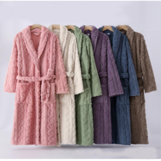 SUPERSSUN 프리미엄 롤리 보들 겨울로브 남녀공용 골프 루즈핏 고급 극세사 빅사이즈 가운