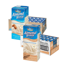 아몬드브리즈 190ml 언스위트 24팩 + 아몬트 오트 24팩 (총 48팩), 48개