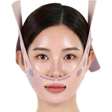 쿠비코 수면 입벌림방지 2-Way 리프팅밴드, 1개, 핑크 1개, 핑크